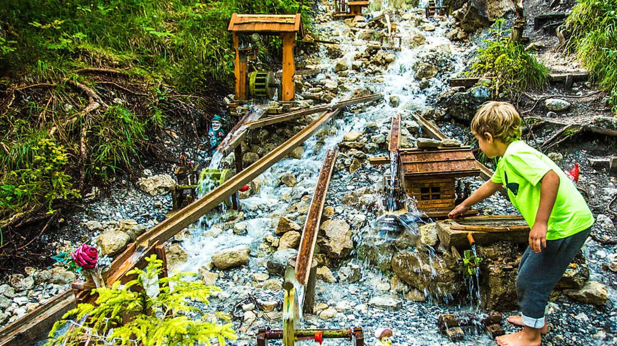 Freiluftkneippanlage in Weißenbach bei Haus