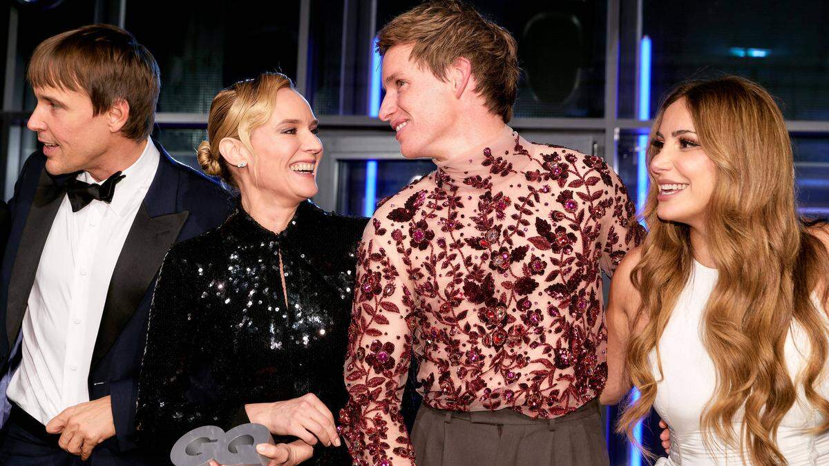 Diane Kruger, Eddie Redmayne und Enissa Amani bei der Verleihung der &quot;GQ Men of the Year Awards&quot;