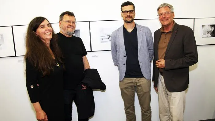 Politik der Gefühle – und die Bedeutung der Karikatur, Margot Fassler, Petar Pismestrovic, Sinisa Pismestrovic, LH Peter Kaiser