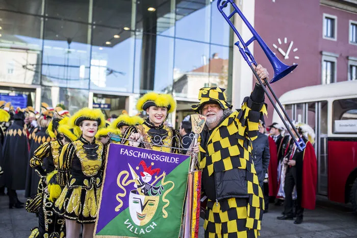 Die Villacher Faschingsgilde gab den Takt vor.
