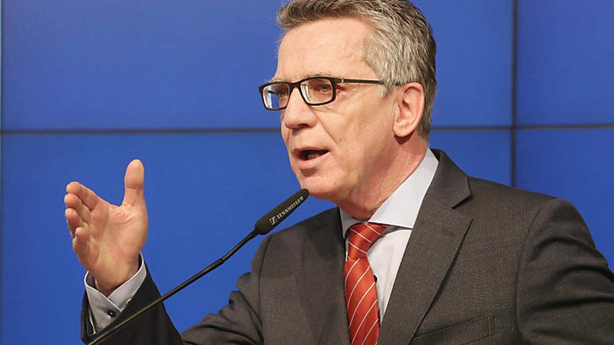 Innenminister De Maiziere: Freundliche Geste gegenüber Österreich