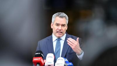 Karl Nehammer hatte seinen Anteil am Wort des Jahres