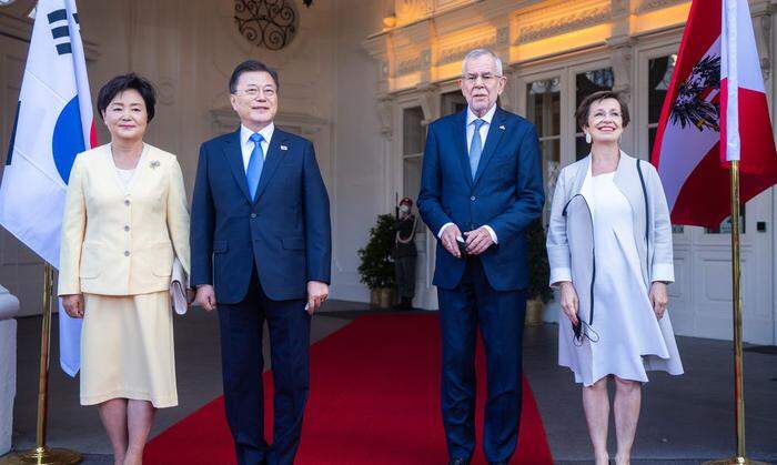 Staatsbesuch des Präsidenten der Republik Korea Moon Jae-in in Österreich