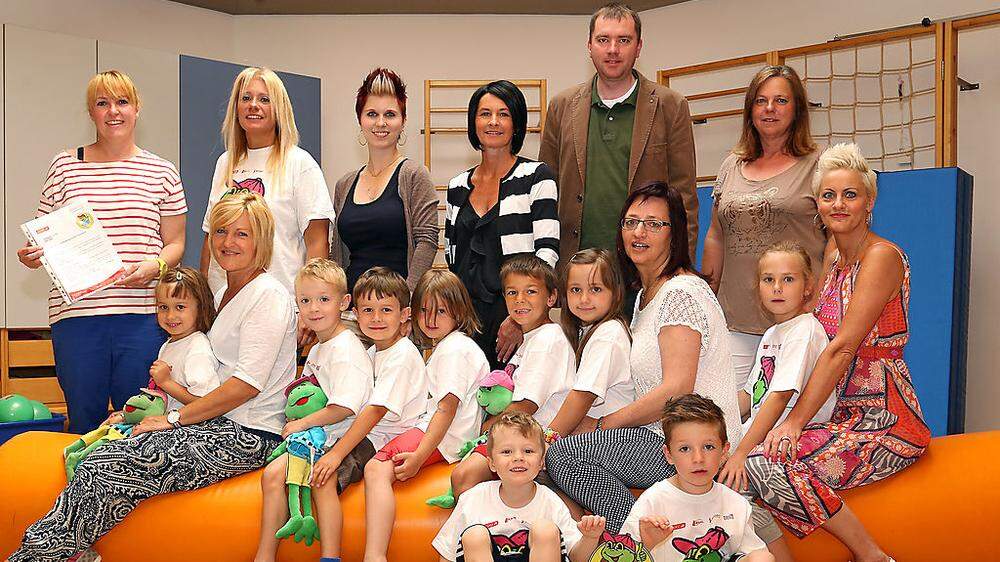 Bewegung als fixer Bestandteil im Kindergarten Leoben-Judendorf