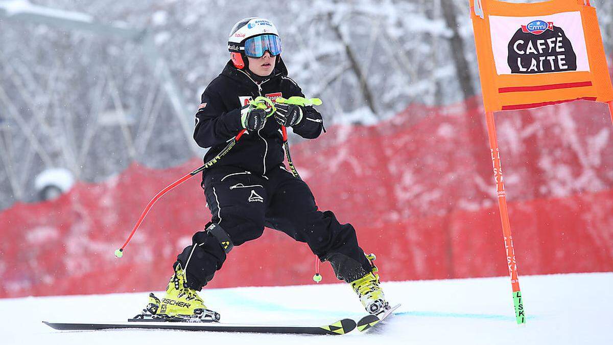 Nicole Schmidhofer bereitet sich in Sotschi vor