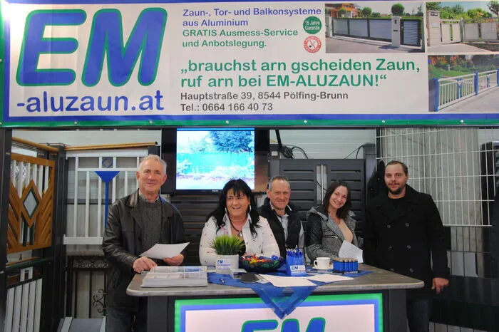 Sie durften zahlreiche Aussteller begrüßen, etwa die Firma EM-Zaun von Markus Ehmann. Zudem kamen hunderte Besucher.