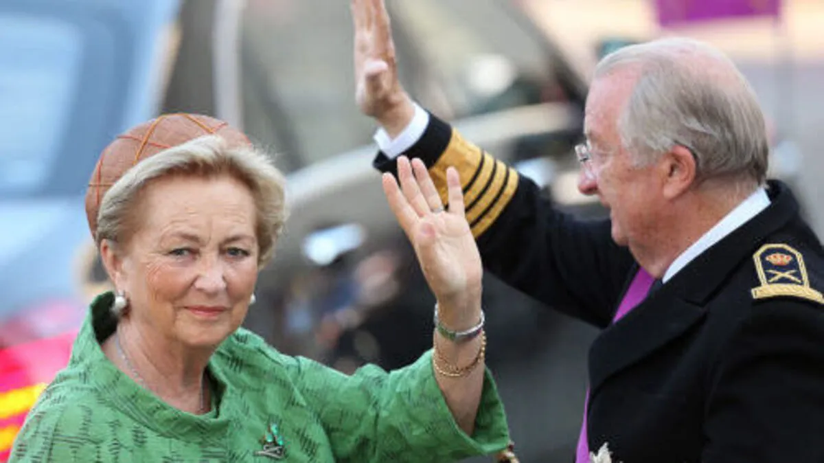 Paola mit ihrem Mann Albert