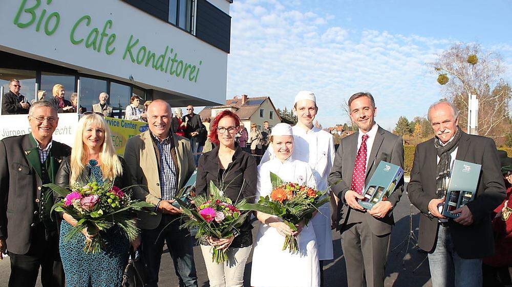 Am Freitag wurde das Geschäftsgebäude "Packerstraße Söding-St. Johann" offiziell eröffnet