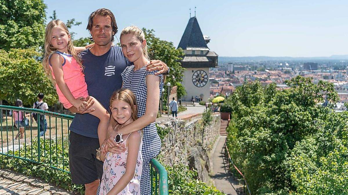 Tommy Haas mit Familie