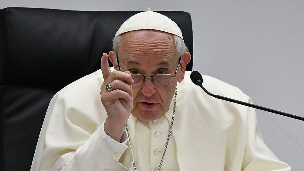  Franziskus in einer Ansprache zu Beginn der bis Samstag laufenden Vorsynode im Vatikan