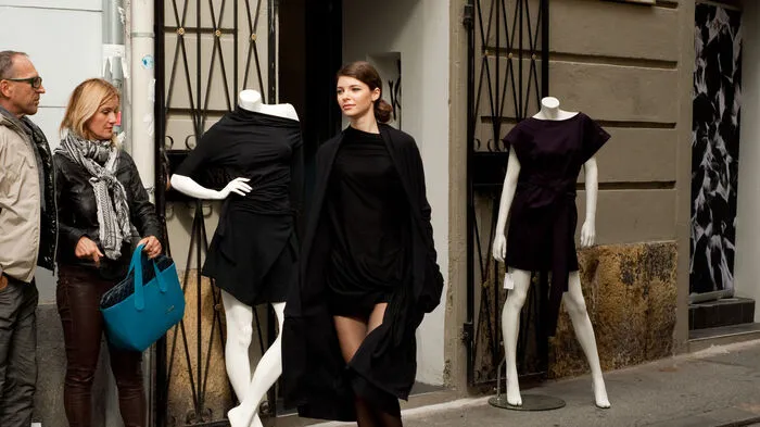 Die beiden Grazer Labels ni-ly und Gilgenbach luden in der Bindergasse zu ihrer Herbstmodenschau. Die Straße diente dabei als Catwalk.