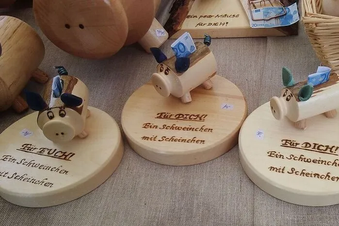 Kunsthandwerk aller Art gab es auch in diesem Jahr.