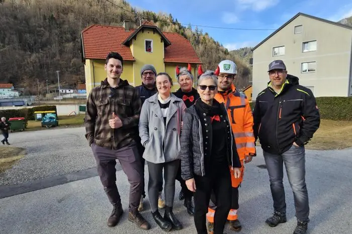 Faschingsumzug in Frantschach-St. Gertraud 