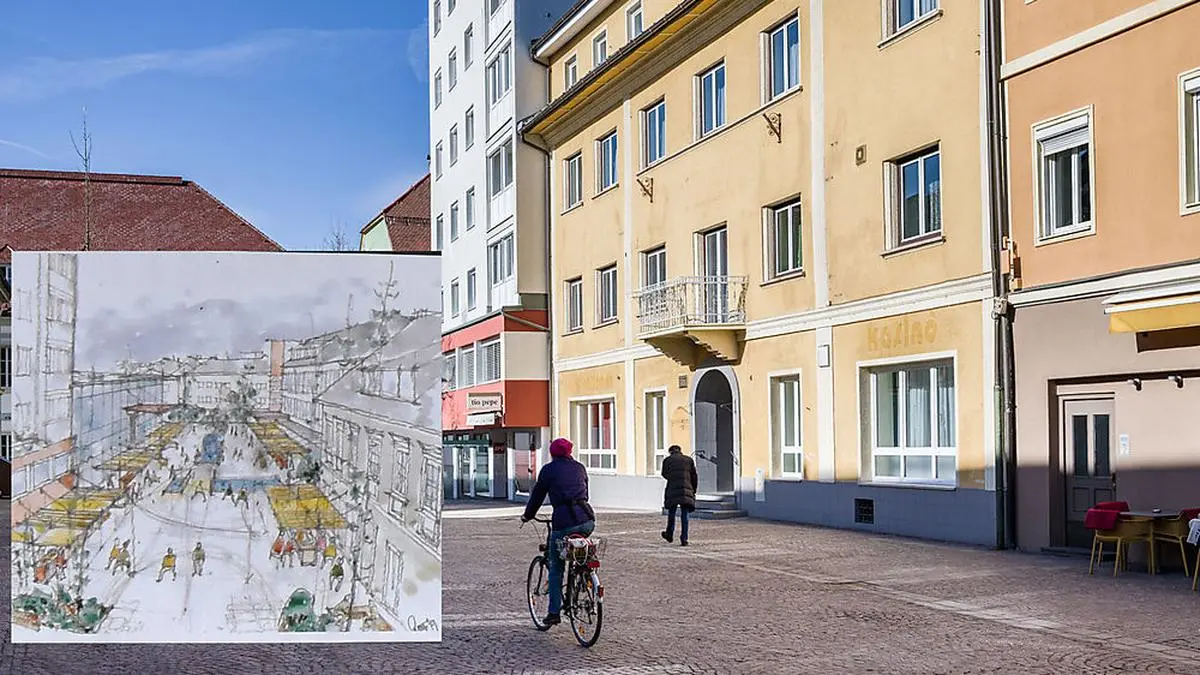 So soll der neue Markt am Kaiser Josef Platz aussehen