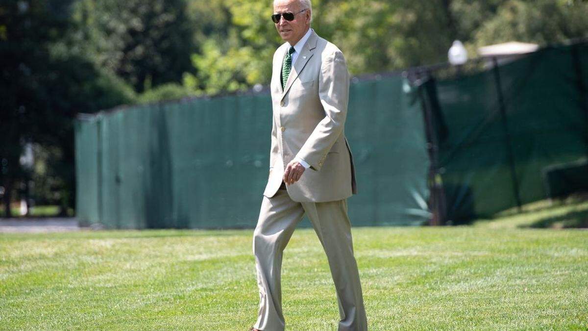 Joe Biden in Beige