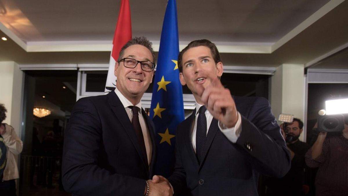 Strache und Kurz