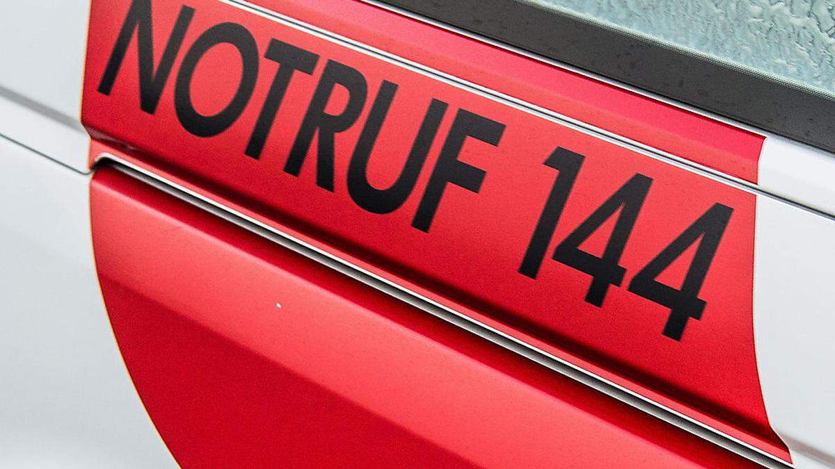 Neben Polizei und Rettungshubschrauber war auch das Rote Kreuz im Einsatz