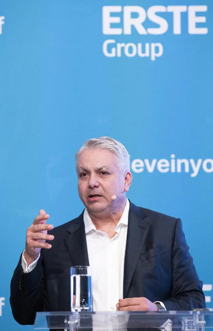 ABD0065_20240802 - WIEN - ÖSTERREICH: Erste Group-CEO Peter Bosek am Freitag, 2. August 2024 anl. eines Pressegesprächs 