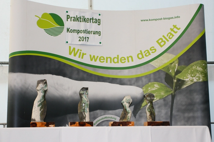 Einen Höhepunkt des Veranstaltungstages stellte die Verleihung des österreichischen „KompOskars“ dar, ein Preis für den besten Kompost.