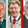 Kurt Felicetti, Josef Jury und Gerald Preimel konnten sich im Amt halten