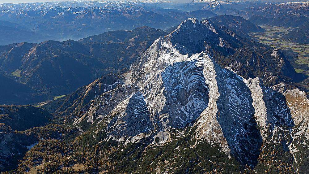 Das Hochtor, als höchste Erhebung der Gesäuse-Berge bildet das Herzstück im Nationalparks „Xeis“ 