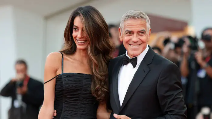 George Clooney und Ehefrau Amal