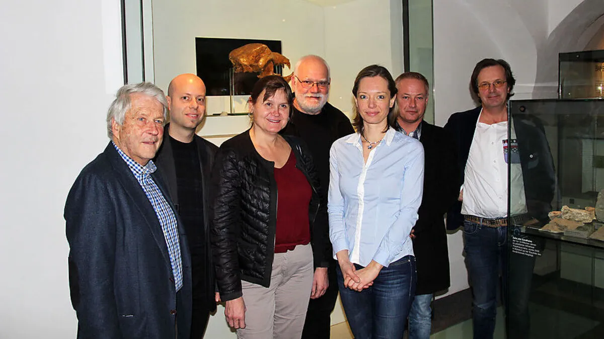 Von links: Ulrich Habsburg-Lothringen, Andreas Kleewein, Regina Barlovits, Andreas Hassler (Teil der Fachreferenten), Christine Ragger (Museum im Lavanthaus), Christian Vallant und Hubert Dohr