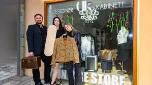 Gregor Steiner, Lisa Cijan-Sonnberger und Ina Feyertag vom „Designerkabinett“