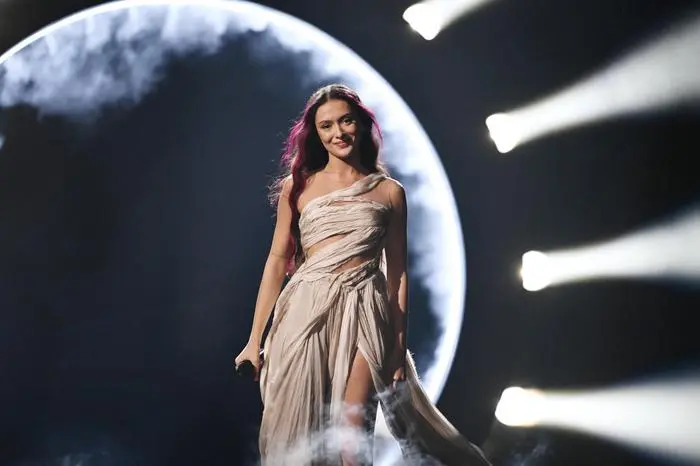 MALMÖ, SVERIGE 20240508 Eden Golan som representerar Israel med laten Hurricane under den andra generalrepetitionen inför den andra semifinalen i den 68:e upplagan av Eurovision Song Contest ESC pa Malmö Arena, i Malmö, Sverige, onsdag 08 maj, 2024. MALMÖ SVERIGE x10070x *** MALMÖ, SWEDEN 20240508 Eden Golan representing Israel with the song Hurricane during the second dress rehearsal for the second semi-final of the 68th edition of the Eurovision Song Contest ESC at Malmö Arena, in Malmö, Sweden, Wednesday May 08, 2024 MALMÖ SWEDEN x10070x PUBLICATIONxNOTxINxDENxNORxSWExFIN Copyright: xJessicaxGow/TTx EUROVISION SONG CONTEST 2024 7ZljTziQ1-Q