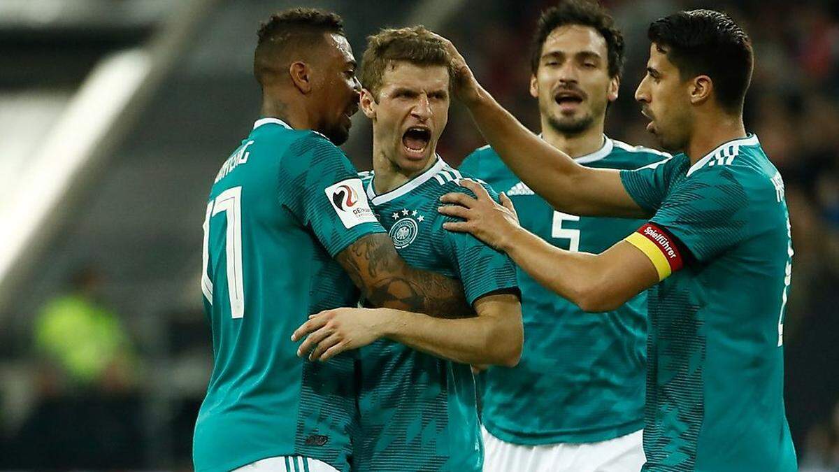 Haben keine Zukunft mehr im DFB-Team: Jerome Boateng, Thomas Müller und Mats Hummels (von links)