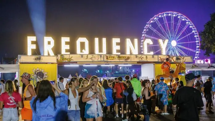 Festivalbesucher am Donnerstag