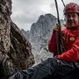 Manfred Aster (im Bild links), Einsatzleiter der Bergrettung Gesäuse, war zur richtigen Zeit am richtigen Ort, um zu helfen