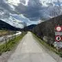 Ab hier geht es auf dem Drauradweg in Richtung Innichen nicht mehr weiter. Es gibt eine Umleitung