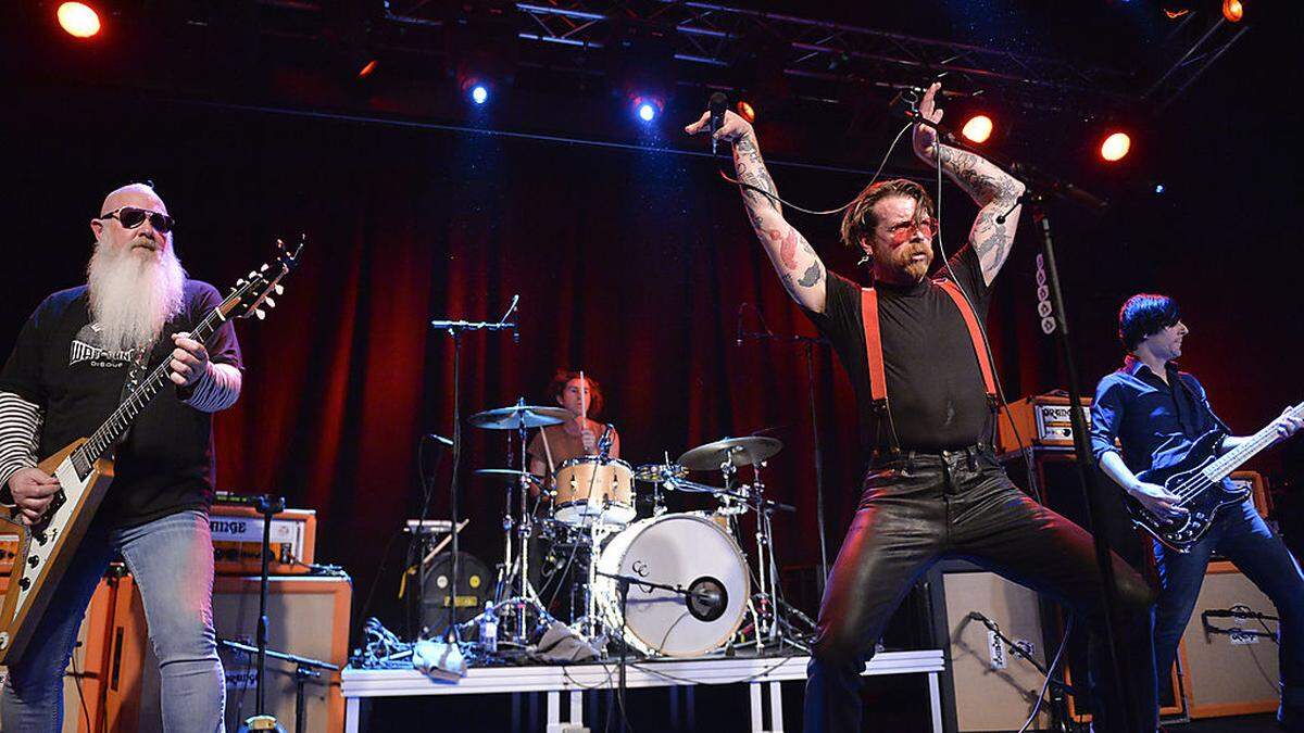 Die Eagles of Death Metal  beim Konzert in Oslo am Sonntag