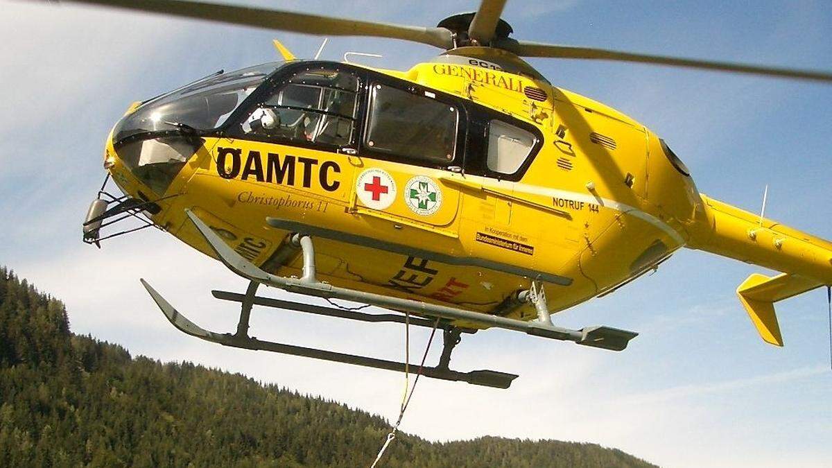 Hubschrauber im Einsatz