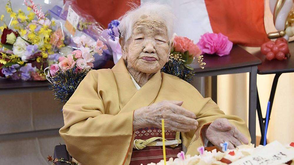 Tüchtig und willensstark: Kane Tanaka feierte am 2. Jänner ihren 119. Geburtstag	