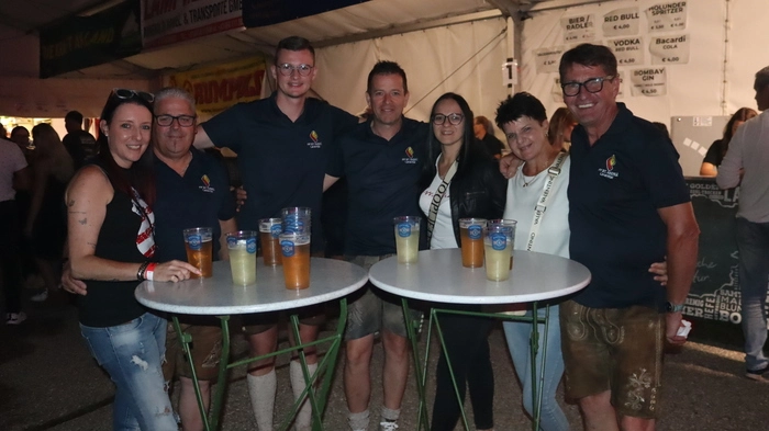 Die FF St. Andrä/Lav. kam ebenfalls mit einer Abordnung nach Schwabegg.