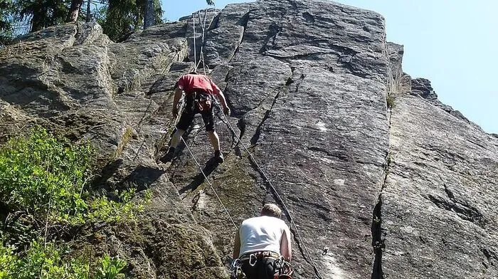 Drei neue Routen wurde beim Offner-Felsen realisiert