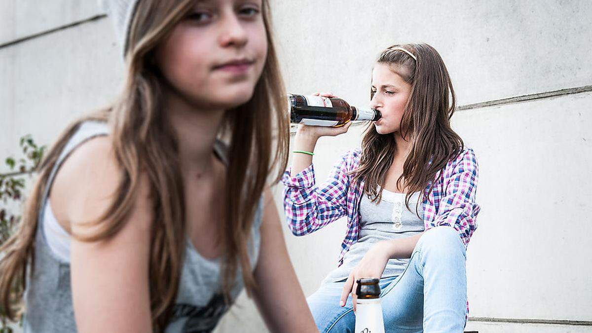 Zu jung für Bier (Symbolfoto)