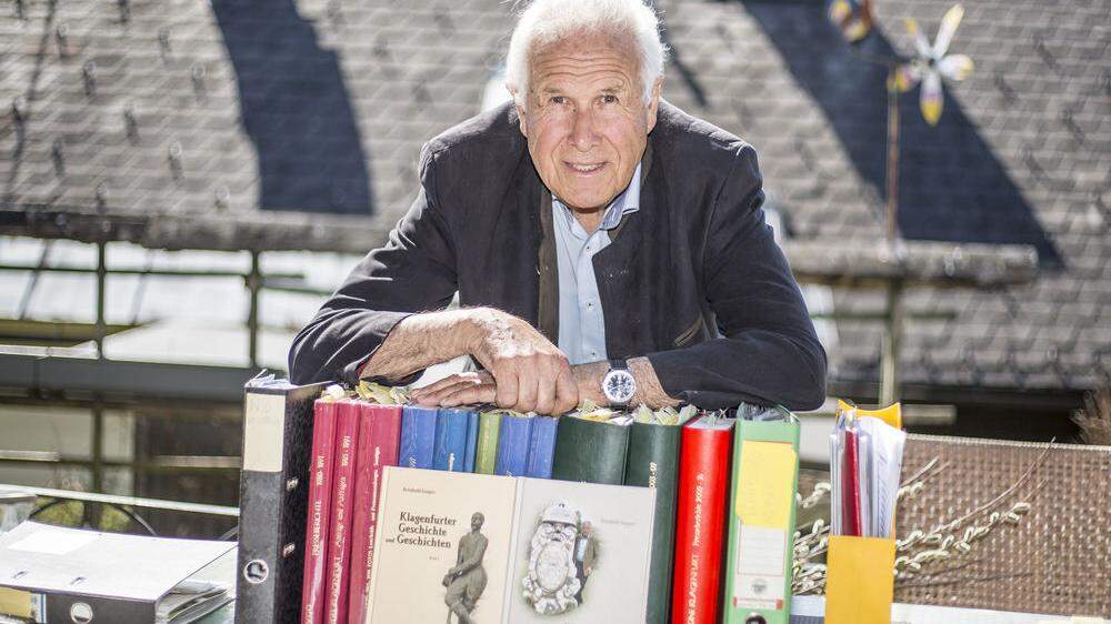 Von 1985 bis 2015 war Gasper für die Grünen der aktivste Gemeinderat Klagenfurts. Heute wird er 80 Jahre alt