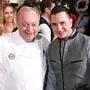 Starkoch Alfons Schuhbeck (links) mit Andreas Gabalier in Kitzbühel