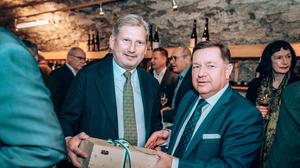 EU-Kommissar Johannes Hahn war zu Gast bei Werner Amons Netzwerktreffen