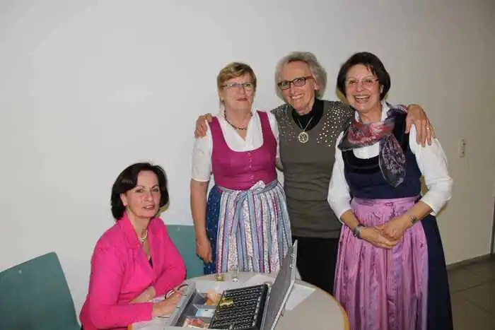 Dieser herzliche Empfang erwartete die Besucher am Eingang.