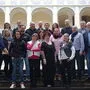Die am Projekt teilnehmenden Weststeirer mit Vertretern von AMS, LFI und den Gastrobetrieben