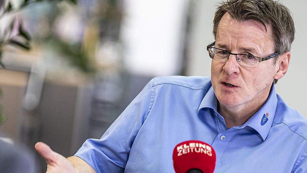 AMS-Kärnten-Geschäftsführer Peter Wedenig: Wir machen das, was wir auch vor Corona gemacht haben - Arbeitsplätze vermitteln