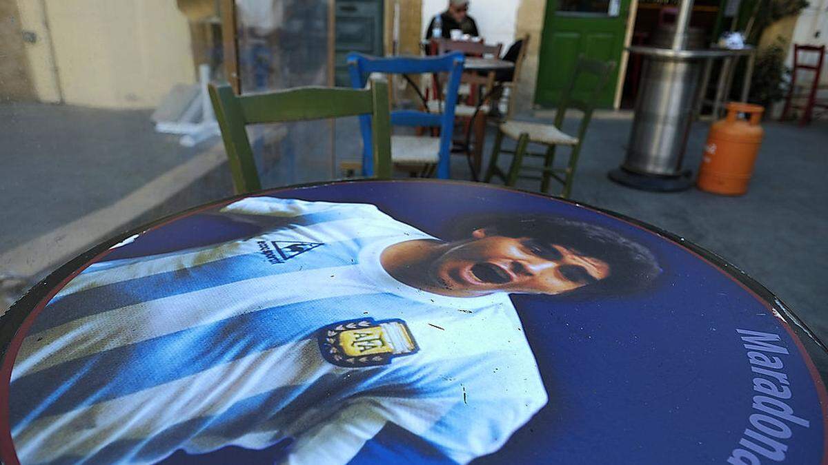 Maradona ist in Argentinien überall präsent