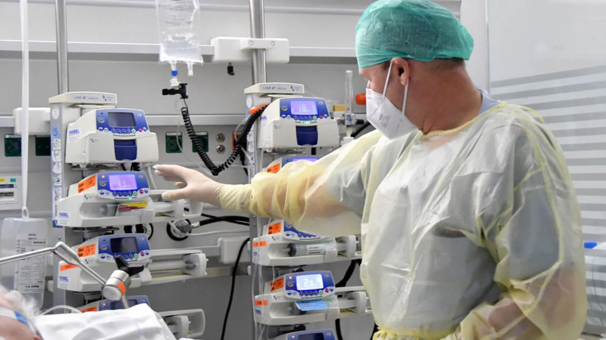 Eine Auslastung der Intensivbetten zu hundert Prozent ist in der Praxis nicht möglich.