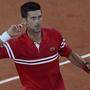 Hört, hört! Novak Djokovic steht im Finale.