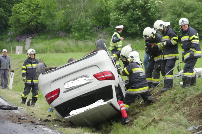 Bilder von der Unfallstelle.