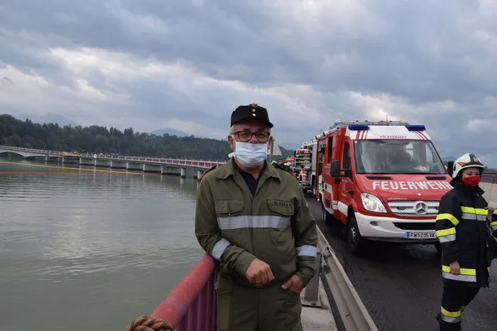 Maßgeblich am Erfolg der Übung beteiligt war unter anderem Bezirksfeuerwehrkommandant Helmut Blažej.